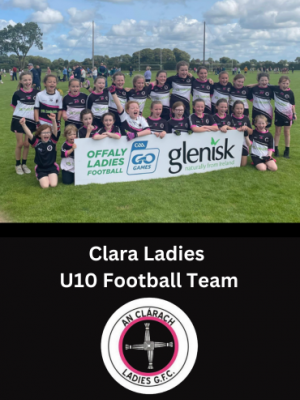 Clara Ladies U10 Football Team