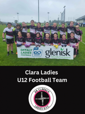 Clara Ladies U12 Football Team